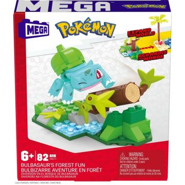 POKEMON MEGA SET DE CONSTRUCTIE PADUREA LUI BULBASAURUS