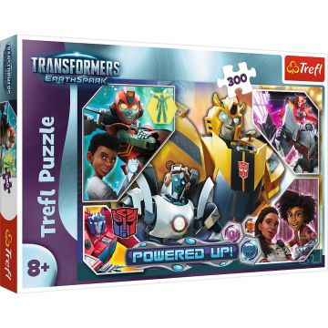 Puzzle Trefl 300 Transformers In Lumea Robotilor