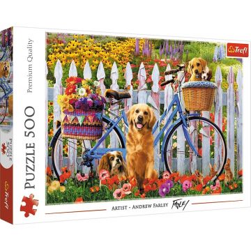 Puzzle Trefl 500 Aventura Catelusilor