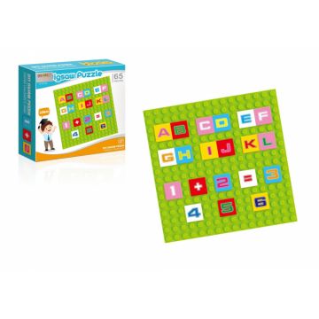 Joc de construit puzzle Alfabetul si matematica