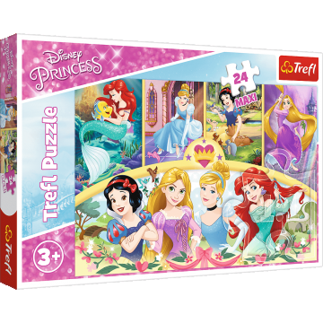 Puzzle Trefl Maxi Disney Princess, Amintiri magice 24 piese