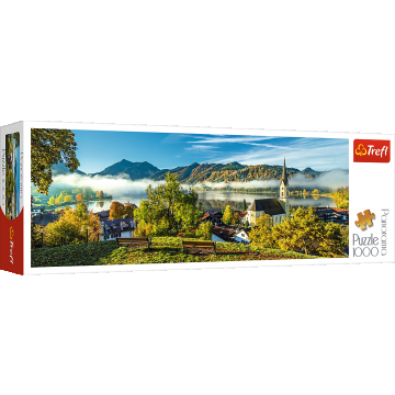 Puzzle Trefl Panorama, Lacul Schliersee 1000 piese