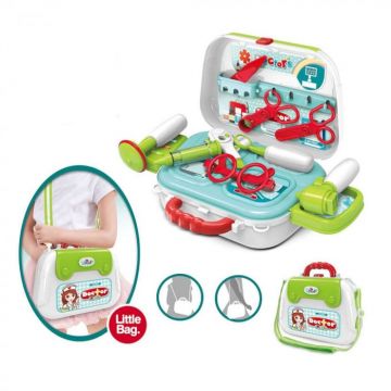 Set de jucarii doctor, geanta de prim ajutor, jucarie educativa pentru copii, Montessori