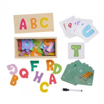 Joc De Potrivire Cu Litere, 54 De Piese