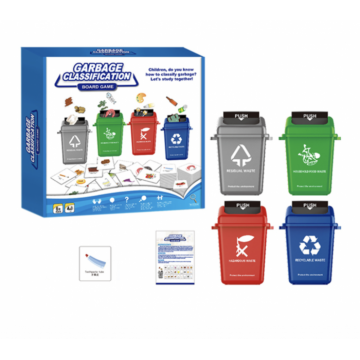 Joc de societate Clasificarea Deseurilor - Garbage Classification Game