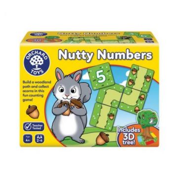 Joc educativ cu numere Veveritele NUTTY NUMBERS