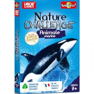 Joc educativ: Nature Challenge. Animale marine