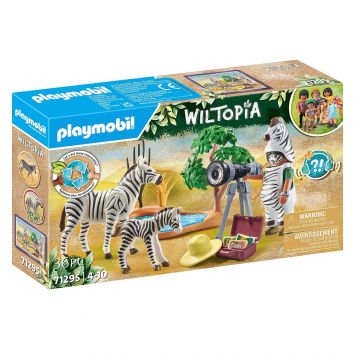 Playmobil PM71295 Fotograf si Zebre