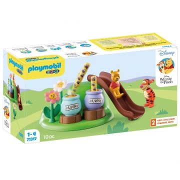 Playmobil PM71317 1.2.3 Disney gradina cu albine a lui Winnie si Tigger