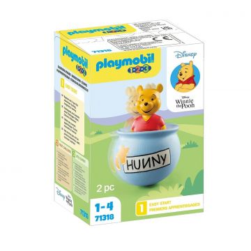 Playmobil PM71318 1.2.3 Disney borcanul cu miere a lui Winnie