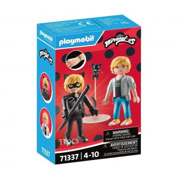 Playmobil PM71337 Miraculous Adrien si Cat Noir