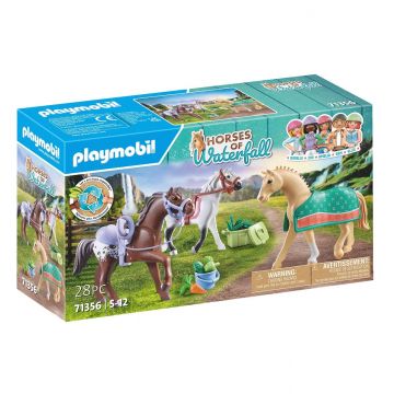 Playmobil PM71356 Set 3 Cai Cu Accesorii