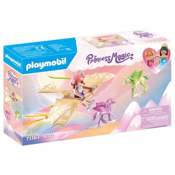 Playmobil PM71363 Calatorie cu pegasus printre nori