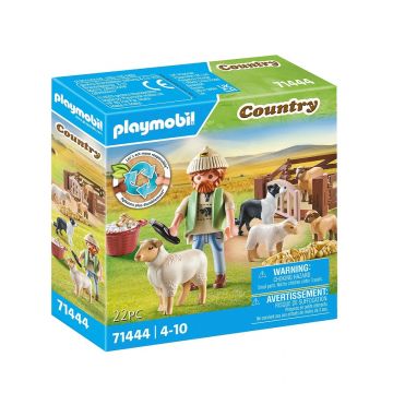 Playmobil PM71444 Tanarul Pastor Cu Turma De Oi