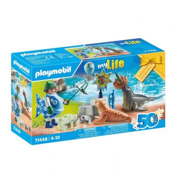 Playmobil PM71448 Hranirea Animalelor