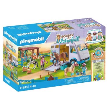 Playmobil PM71493 Scoala Mobila de Calarie