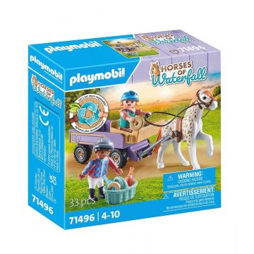 Playmobil PM71496 Caruta cu Ponei