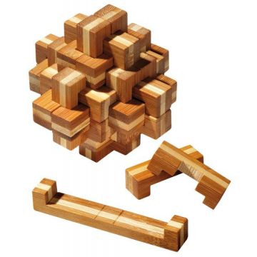 Puzzle 3D Tricky Knot, Bambus