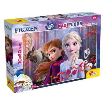 Puzzle de podea, Lisciani, Disney Frozen, Maxi, 150 piese