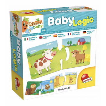 Puzzle Duo Mama si Puiul, cu 32 piese mari