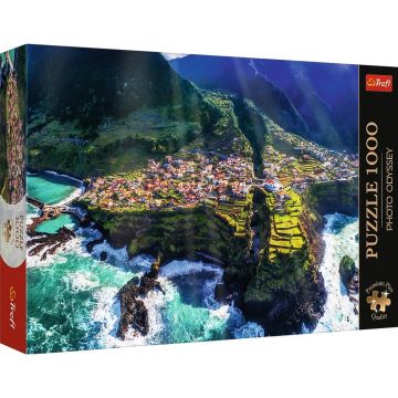 Puzzle Trefl 1000 Premium Plus Photo Odyssey Insula Madeira Portugalia