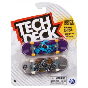 Tech Deck Set Duo Placa De Baza Santa Cruz