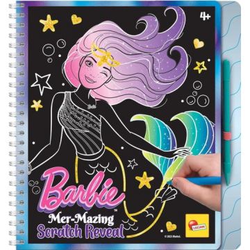 Caietul meu de razuit Lisciani Barbie Mer-Maizing