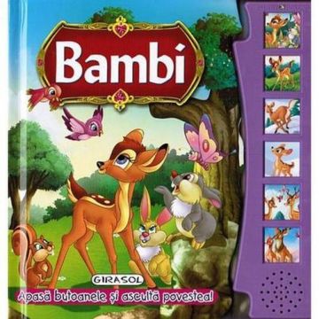 Citeste si asculta Girasol Bambi