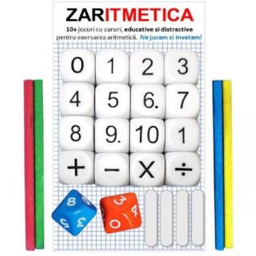 Joc educativ cu zaruri - Zaritmetica