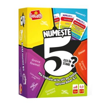 Numeste 5 Joc de Petrecere