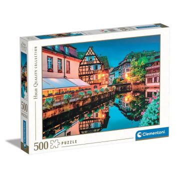 Puzzle 500 piese Clementoni High Quality Collection Old Town Strasbourg