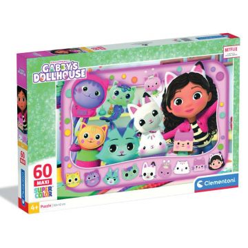 Puzzle Clementoni, Maxi, Gabbys Dollhouse, 60 piese