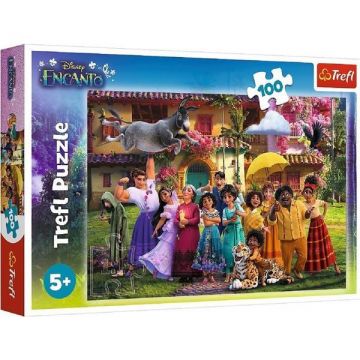 Puzzle Trefl 100 Disney Encanton Magia din Encanto