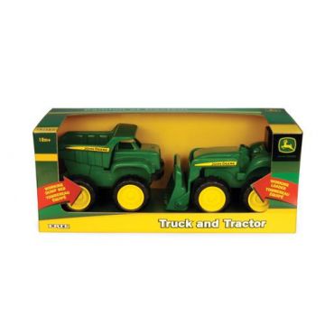 Set de joaca basculanta si tractor Tomy T42952