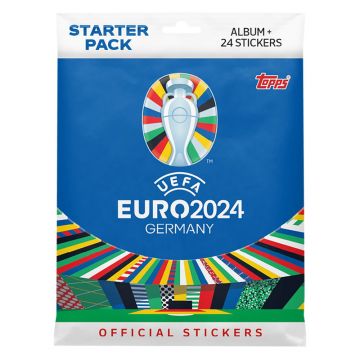 Album si stickere cu jucatori de fotbal, Topps, UEFA EURO 2024
