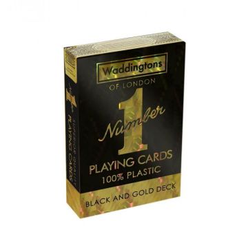 Carti de joc Waddingtons Black and Gold Carti de joc Waddingtons Black and Gold