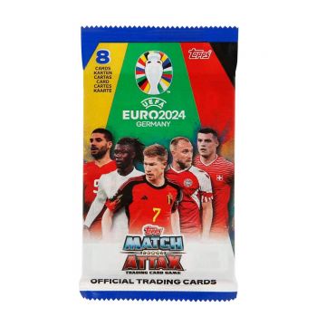 Cartonase cu jucatori de fotbal, Topps, UEFA EURO 2024, 8 buc