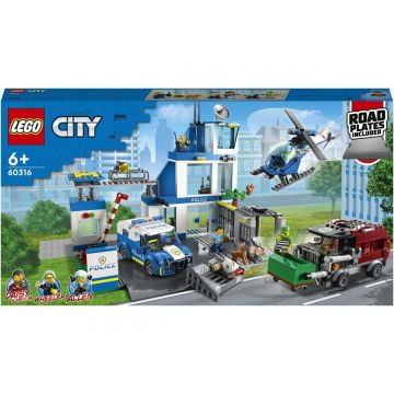 LEGO City: Sectie de politie 60316, 668 piese