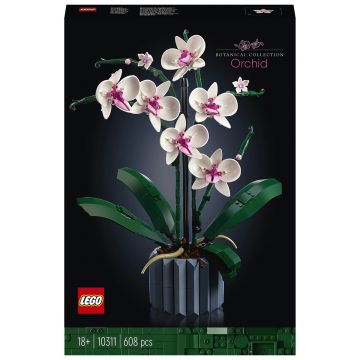 LEGO Creator Expert: Orhidee 10311, 608 piese, Multicolor