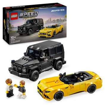 LEGO Speed Champions: Mercedes-AMG G 63 si Mercedes-AMG SL 63 76924, 808 piese
