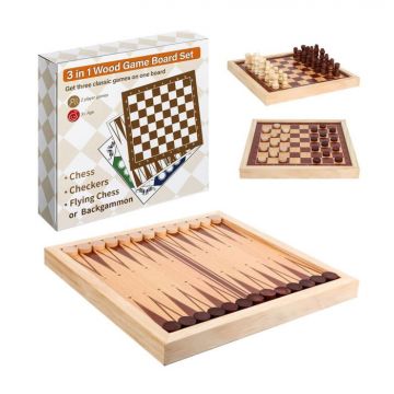 Mini set de calatorie - Sah, Dame, Table Mini set de calatorie - Sah, Dame, Table