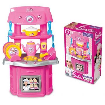 Set bucatarie cu accesorii DEDE DEDE1503 BARBIE