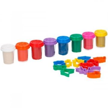 Set plastilina si forme Creative Kids, 20 piese