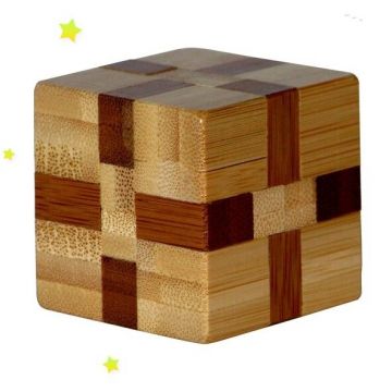 Eureka Eureka Bamboo Cube - 473131 Eureka Eureka Bamboo Cube - 473131