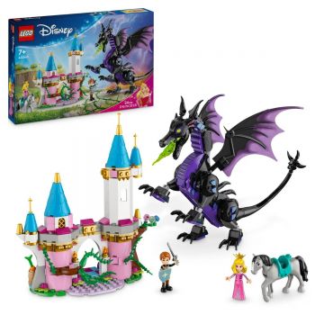 LEGO Disney: Maleficent sub forma de dragon 43240, 583 piese