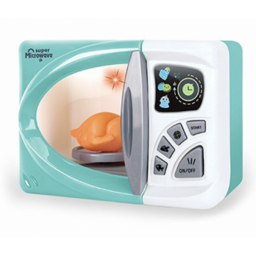 Jucarie Cuptor cu microunde cu sunete si lumini Happy Family, verde Jucarie Cuptor cu microunde cu sunete si lumini Happy Family, verde