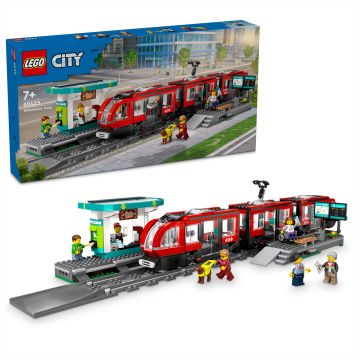 LEGO City: Statie si tramvai in centrul orasului