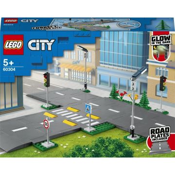 LEGO City: Placi de sosea 60304, 112 piese, Multicolor