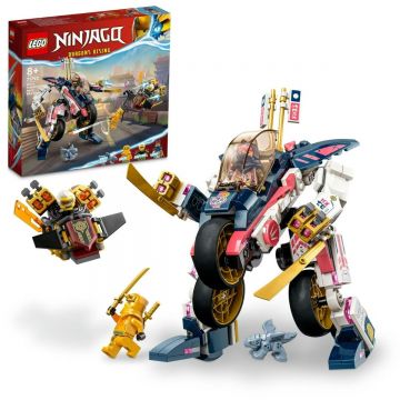 LEGO Ninjago: Motocicleta de viteza robot transformator a Sorei 71792, 384 piese