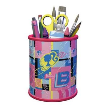 Puzzle 3D suport pixuri Barbie 54 piese